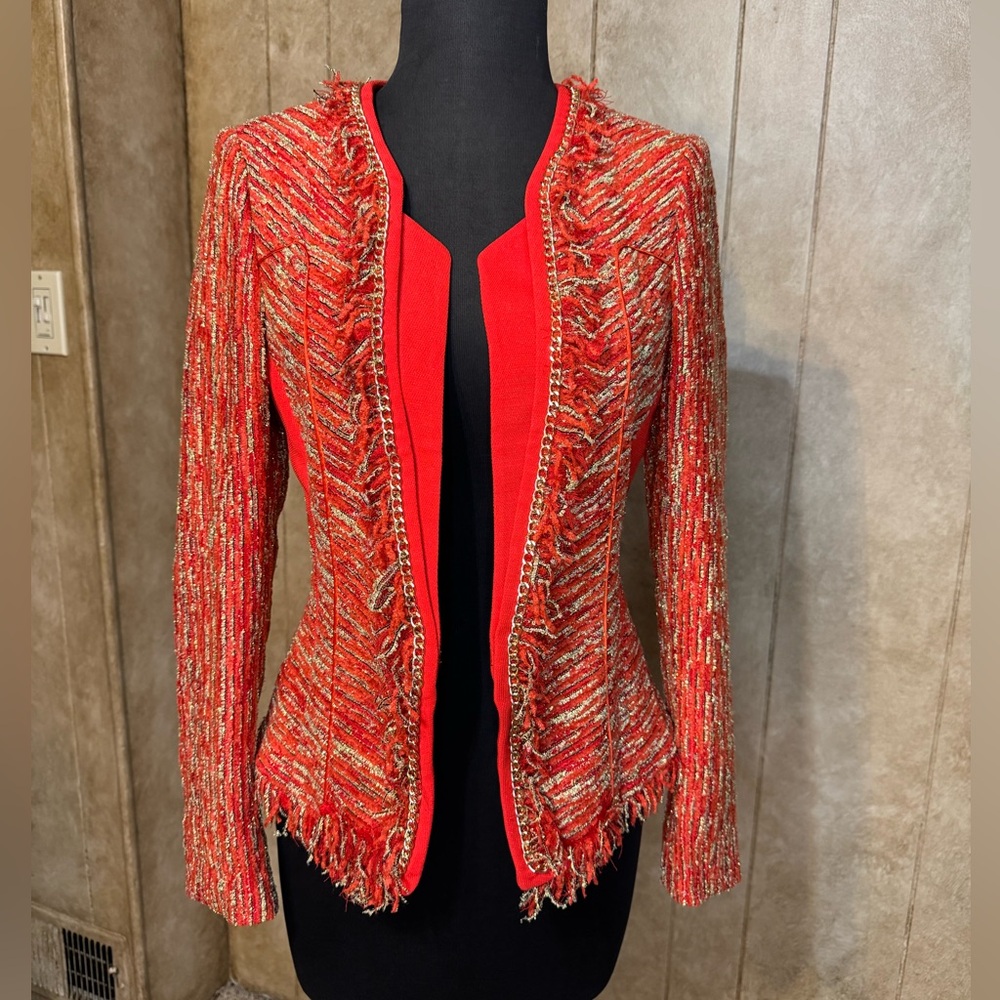 Creara Women’s Orange Blazer